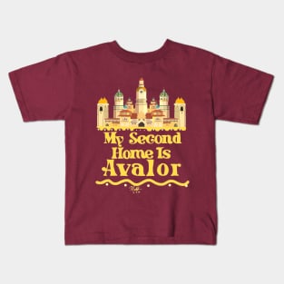 My Second Home Is Avalor Kids T-Shirt